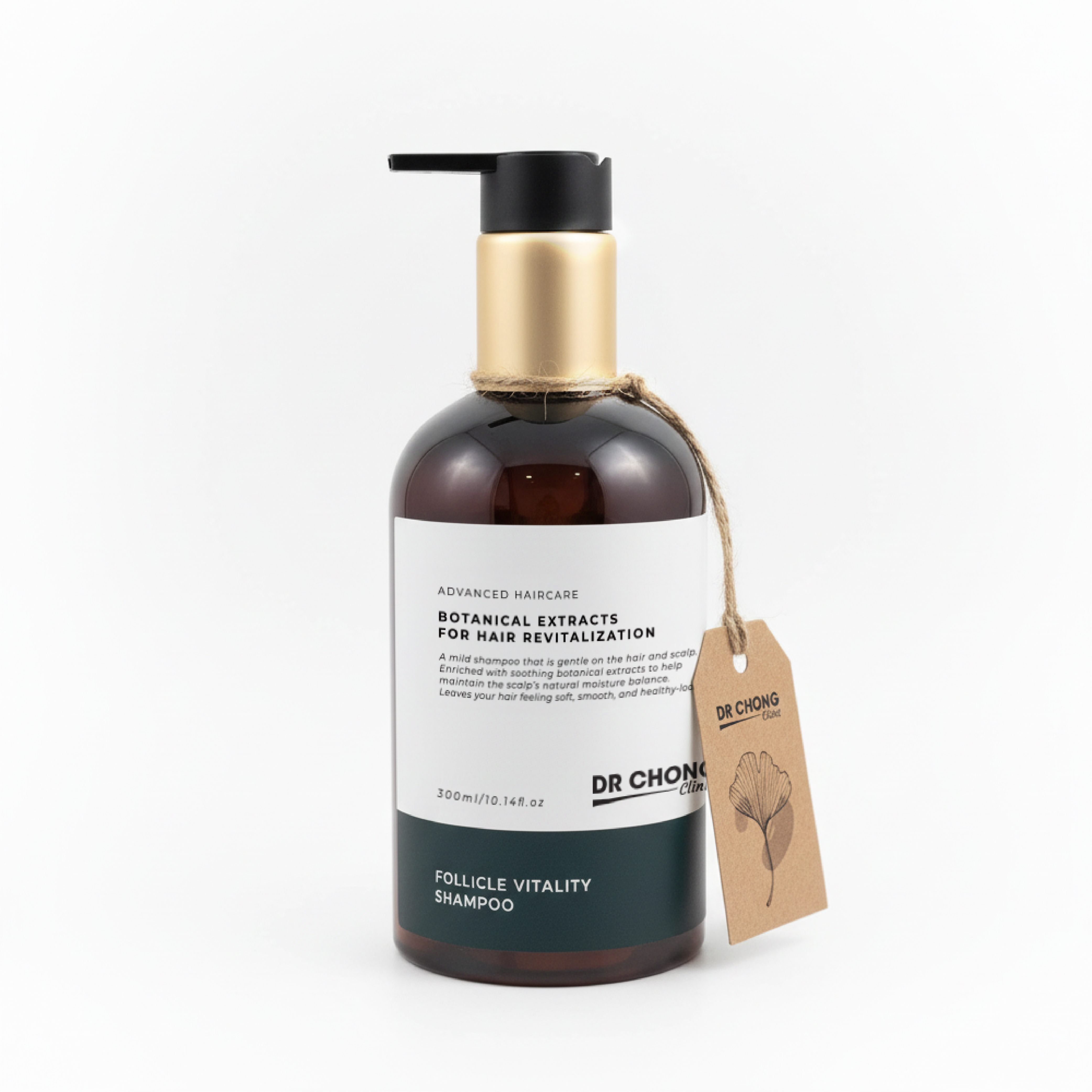 [DR CHONG CLINIC] Follicle Vitality Shampoo 300ml | All Hair Types | Deep Cleansing | Refreshes Scalp | Hair growth