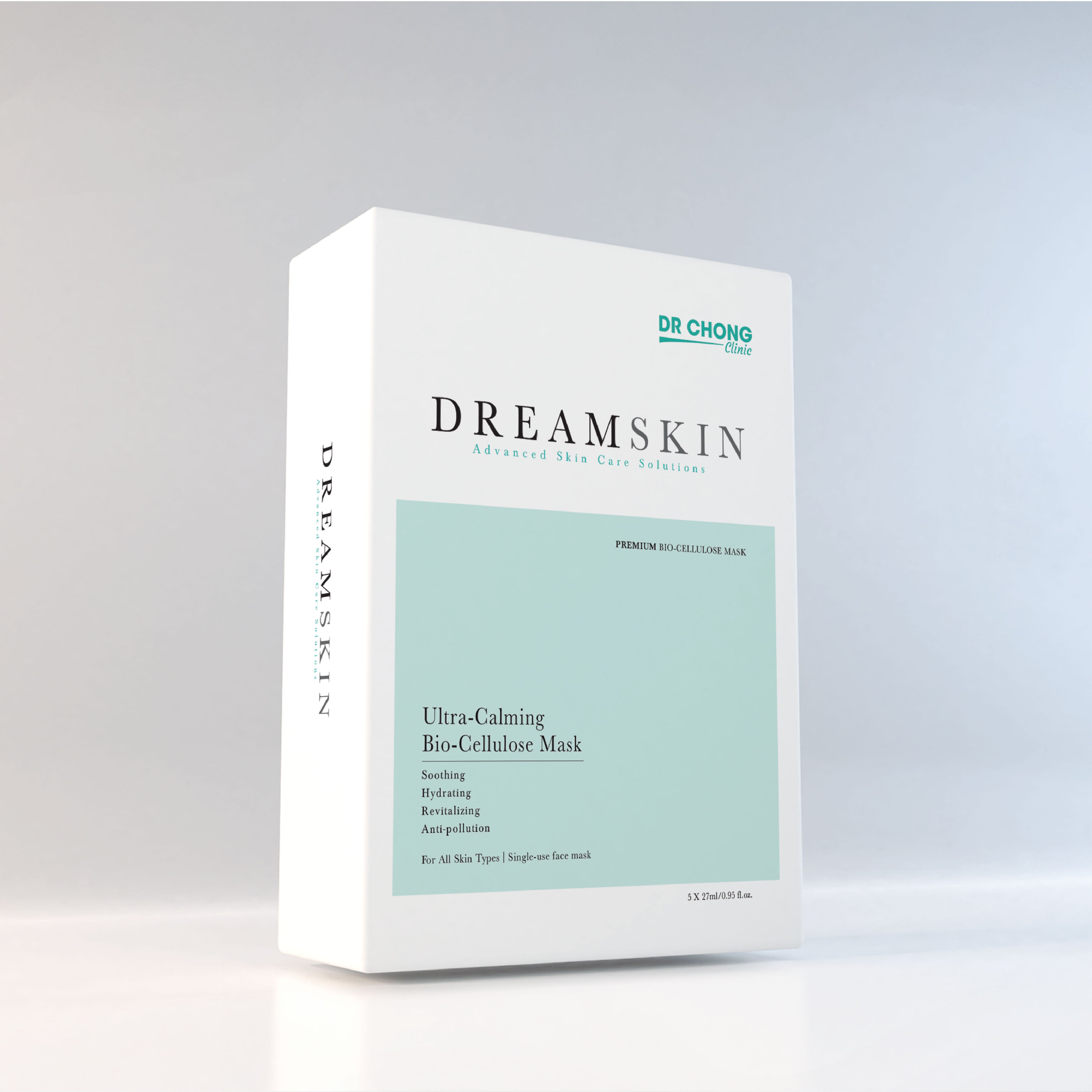 [DR CHONG CLINIC] Dreamskin Bio-Cellulose Mask | Soothing | Hydrating | Post-Treatment | Korea