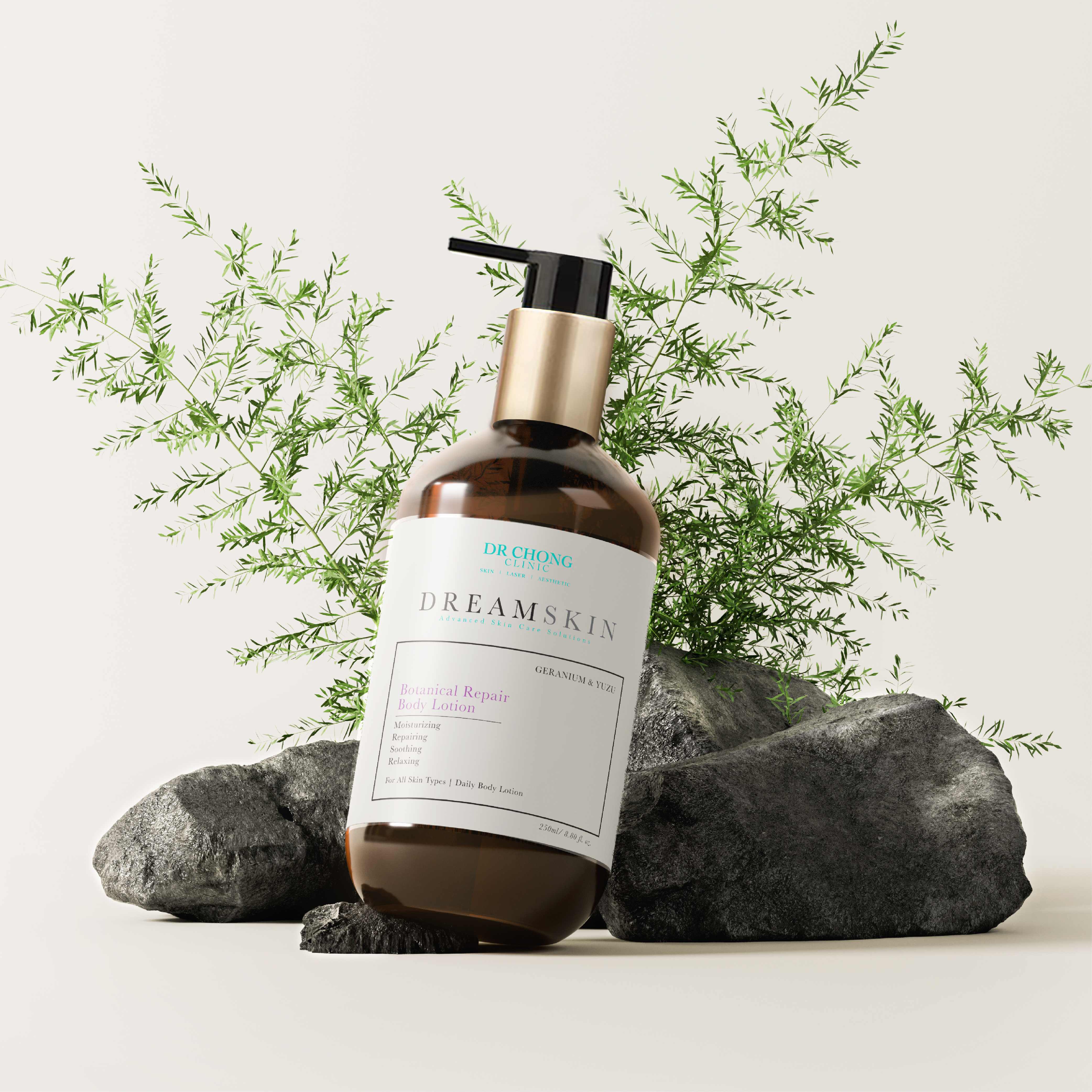 [DR CHONG CLINIC] Dreamskin Botanical Repair Body Lotion 250ml | Moisturising | Repairing | Soothing & Relaxing