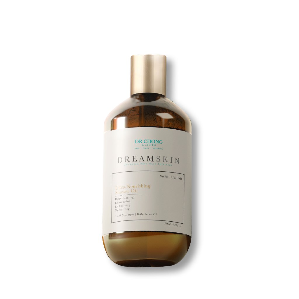 [DR CHONG CLINIC] Dreamskin Shower Oil 250 ml | Nourishing | Rejuvenating | Soothing | Deep cleansing | Sweet Almond